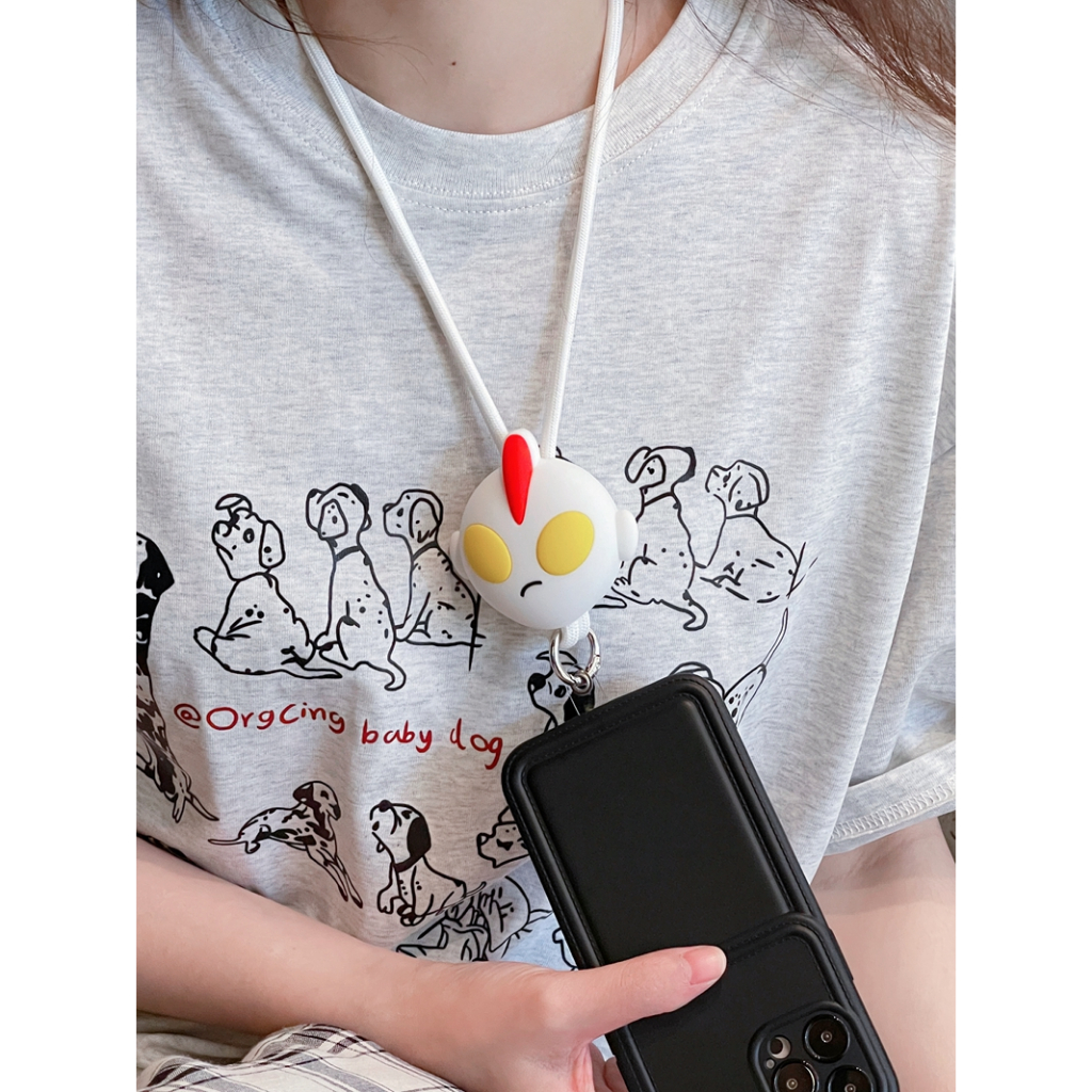 Hoạt Hình Dây Đeo Cổ Gắn Điện Thoại Chống Thất Lạc Hình sanrio Dễ Thương