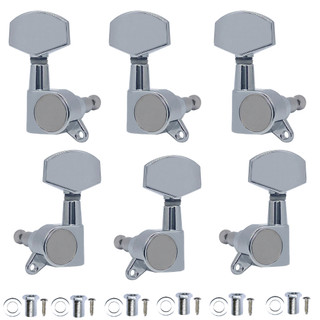 Set 6 Chốt Chỉnh Dây Đàn guitar Điện chrome