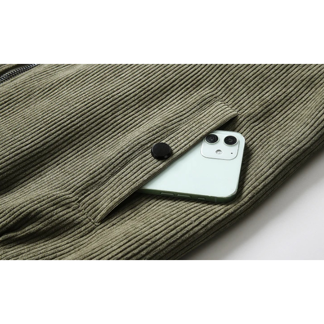 Áo Khoác Lông Dày Chống Gió Ấm Áp Mùa Đông Kiểu Mới Cho Nam