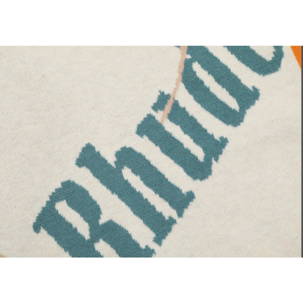 Áo Thu Đông Mới Của Mùa Đông ❤️Rhude rhude❤️ Niche Áo sweater Dệt Kim Dáng Rộng Kiểu Đường Phố Cá Tính Cho Nam Và Nữ