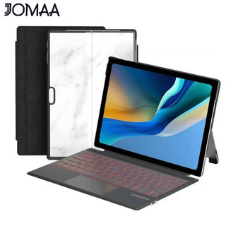 Jomaa surface pro 8 / surface go 3 2021 / surface pro 7/6/5 bàn phím có đèn nền bàn phím không dây bluetooth có thể tháo rời với touchpad