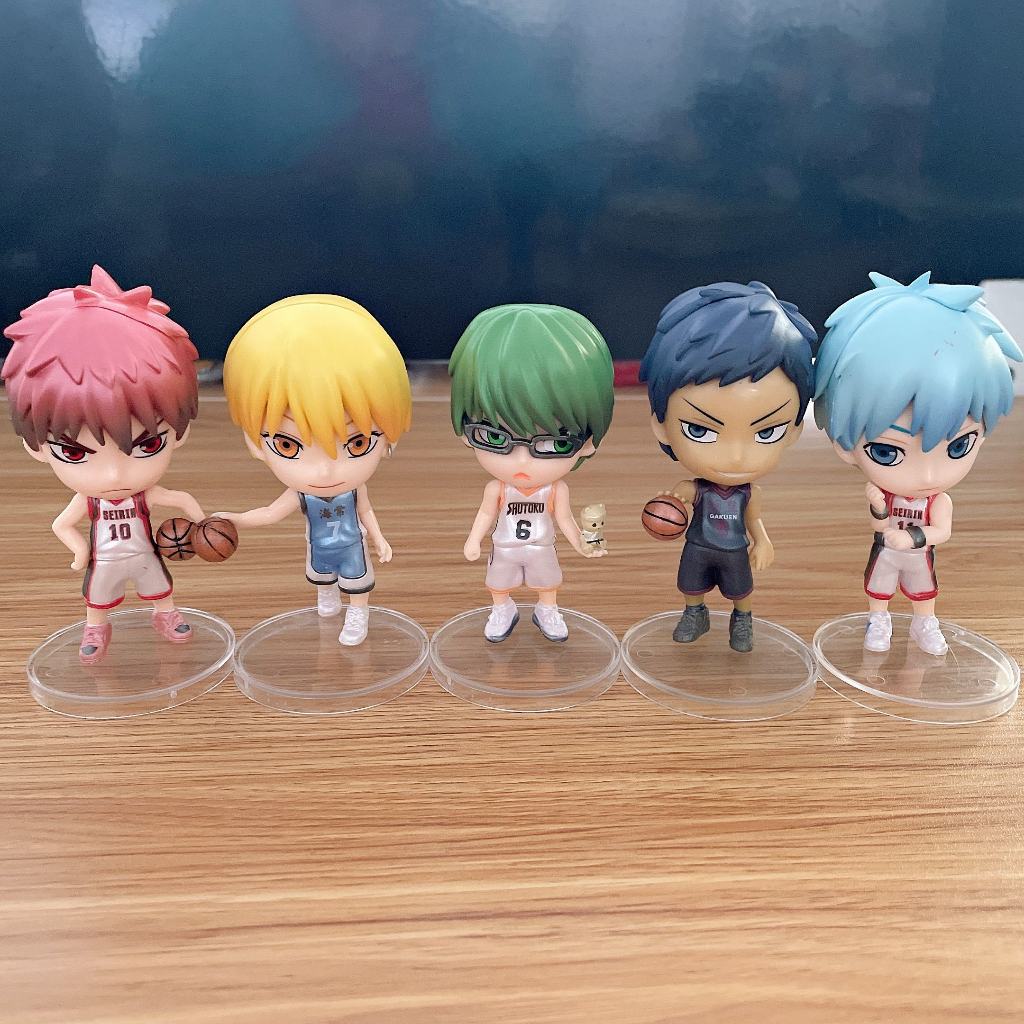 Set 5 Mô Hình Mô Phỏng Nhân Vật Phim kuroko 'S basketball 9cm