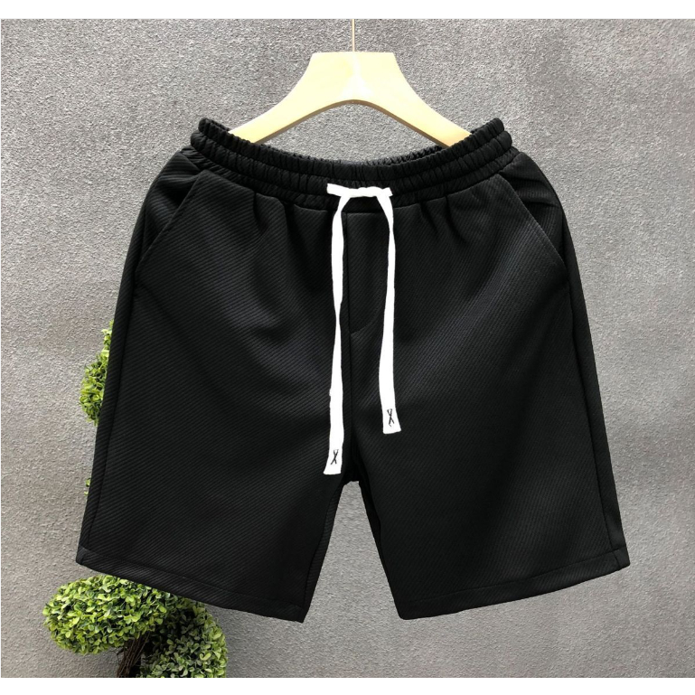 Quần Short Họa Tiết Tối Màu Đơn Giản Thời Trang Mùa Hè Hàng Mới Dành Cho Nam