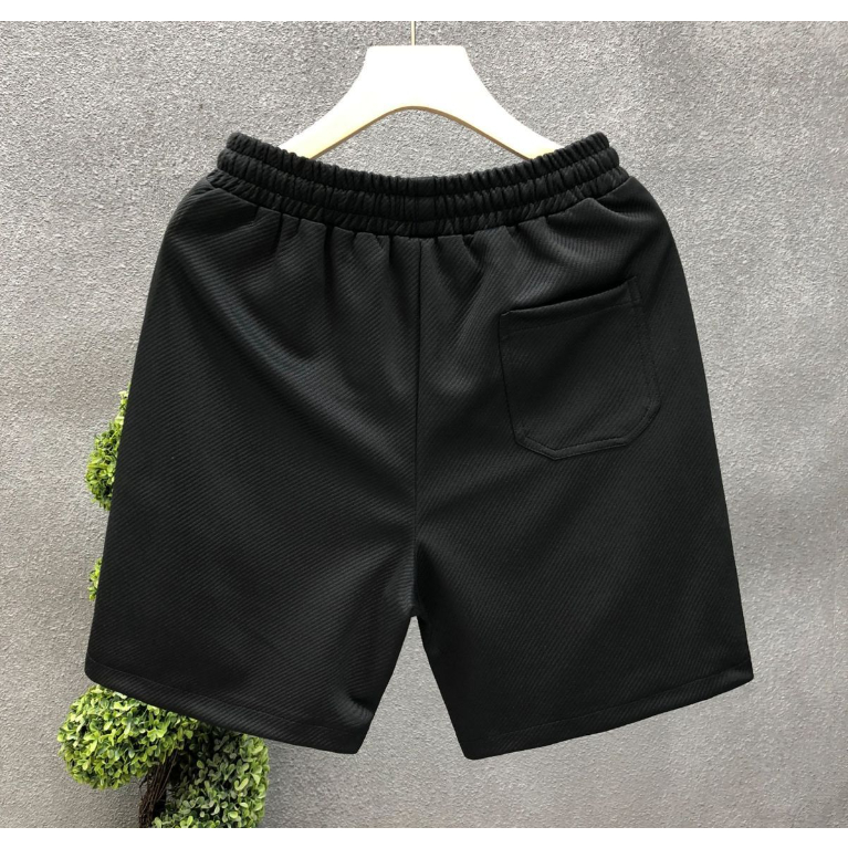 Quần Short Họa Tiết Tối Màu Đơn Giản Thời Trang Mùa Hè Hàng Mới Dành Cho Nam