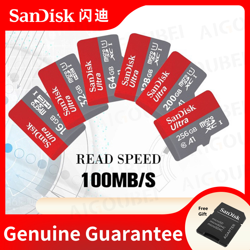 Sandisk Thẻ Nhớ micro sd class10 4gb 8gb 16gb 32gb 64gb 128gb 256gb 512gb Tốc Độ Cao