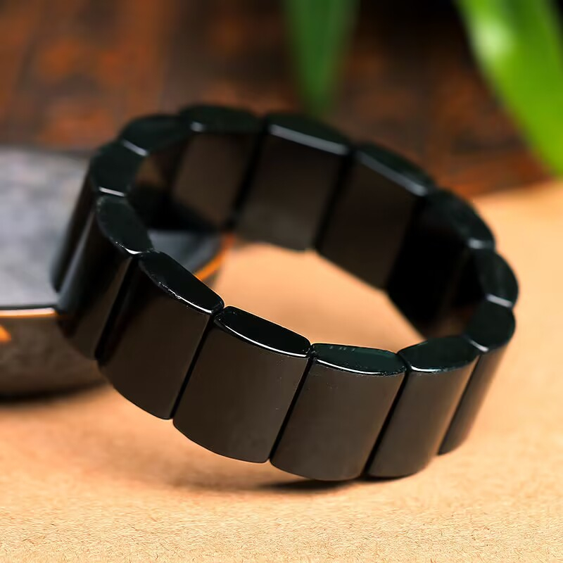 Hàng Rào Đá obsidian Tự Nhiên Màu Cầu Vồng
