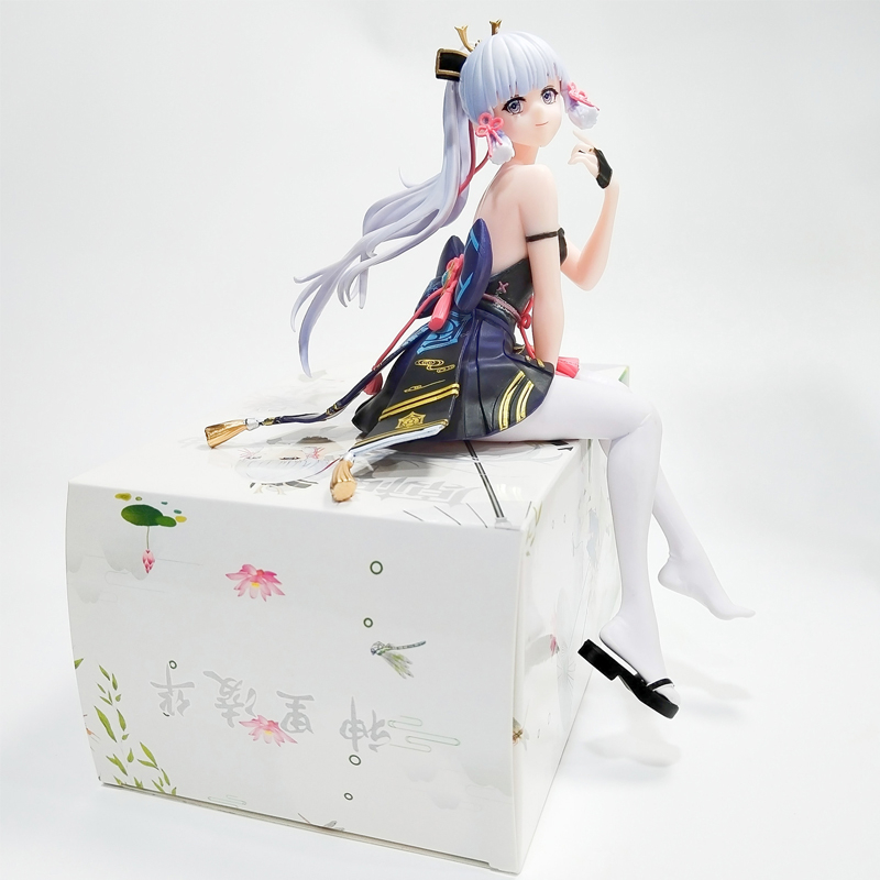 Mô Hình Nhân Vật mihoyo genshin 20cm kamisato ayaka Tenat inazuma Bằng pvc