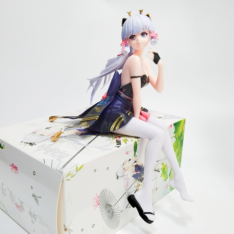 Mô Hình Nhân Vật mihoyo genshin 20cm kamisato ayaka Tenat inazuma Bằng pvc