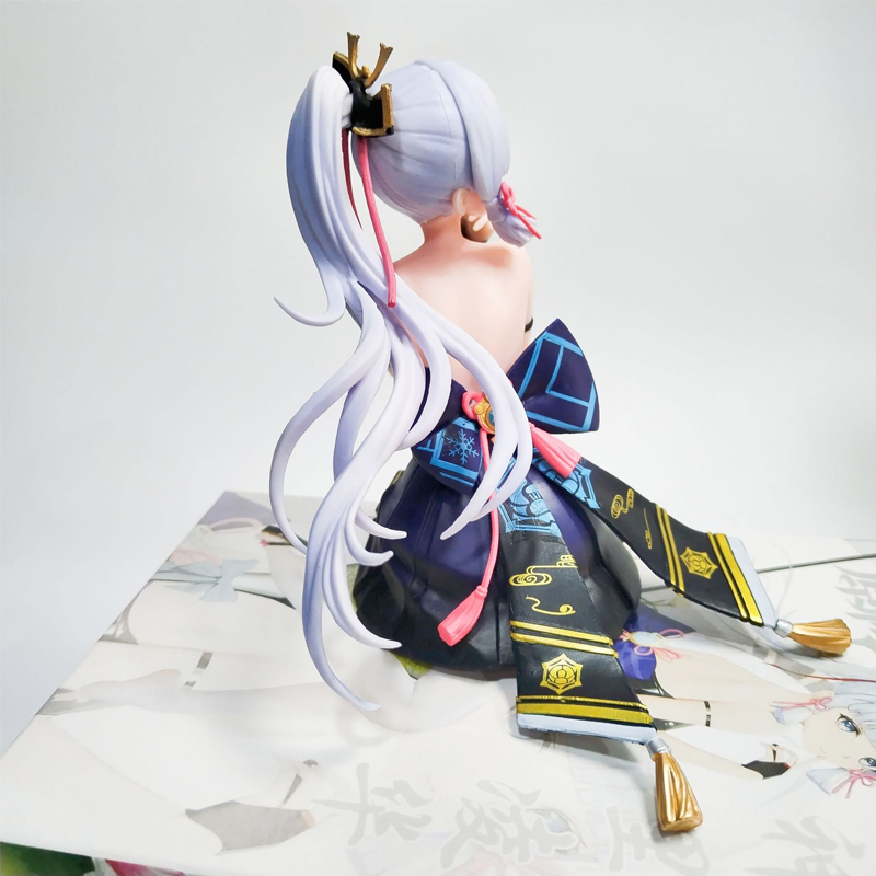 Mô Hình Nhân Vật mihoyo genshin 20cm kamisato ayaka Tenat inazuma Bằng pvc