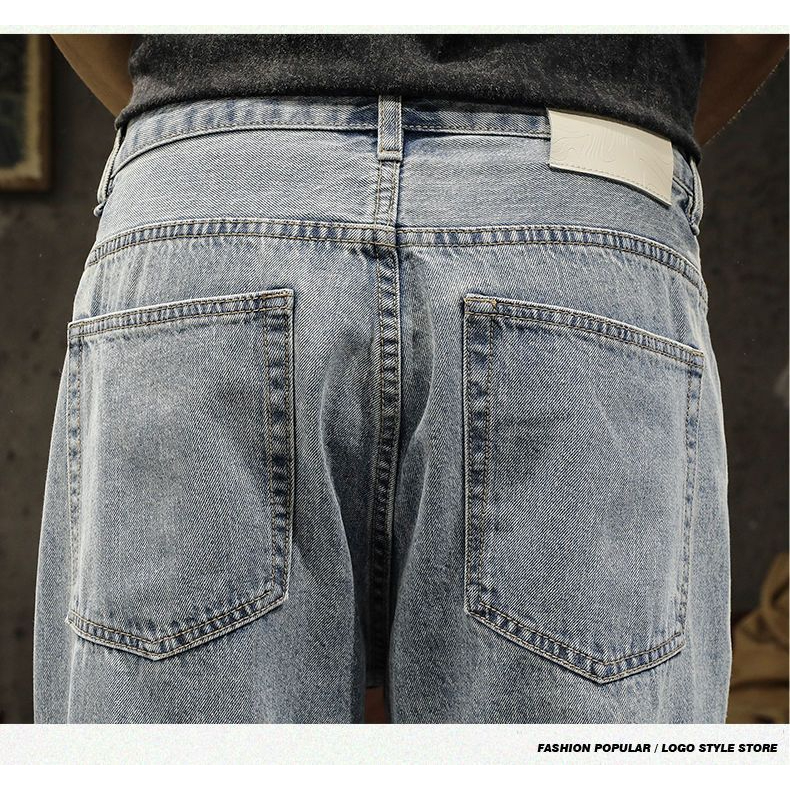 Quần jeans Dài Rách Gối Thời Trang Dành Cho Nam
