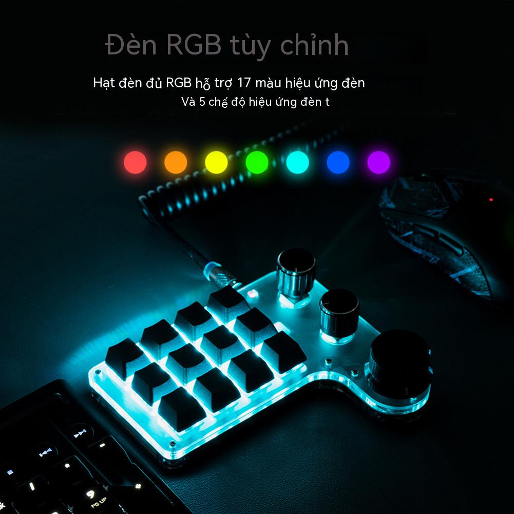 Bàn Phím RGB Độ Chính Xác Cao Cho PC Macbook Laptop