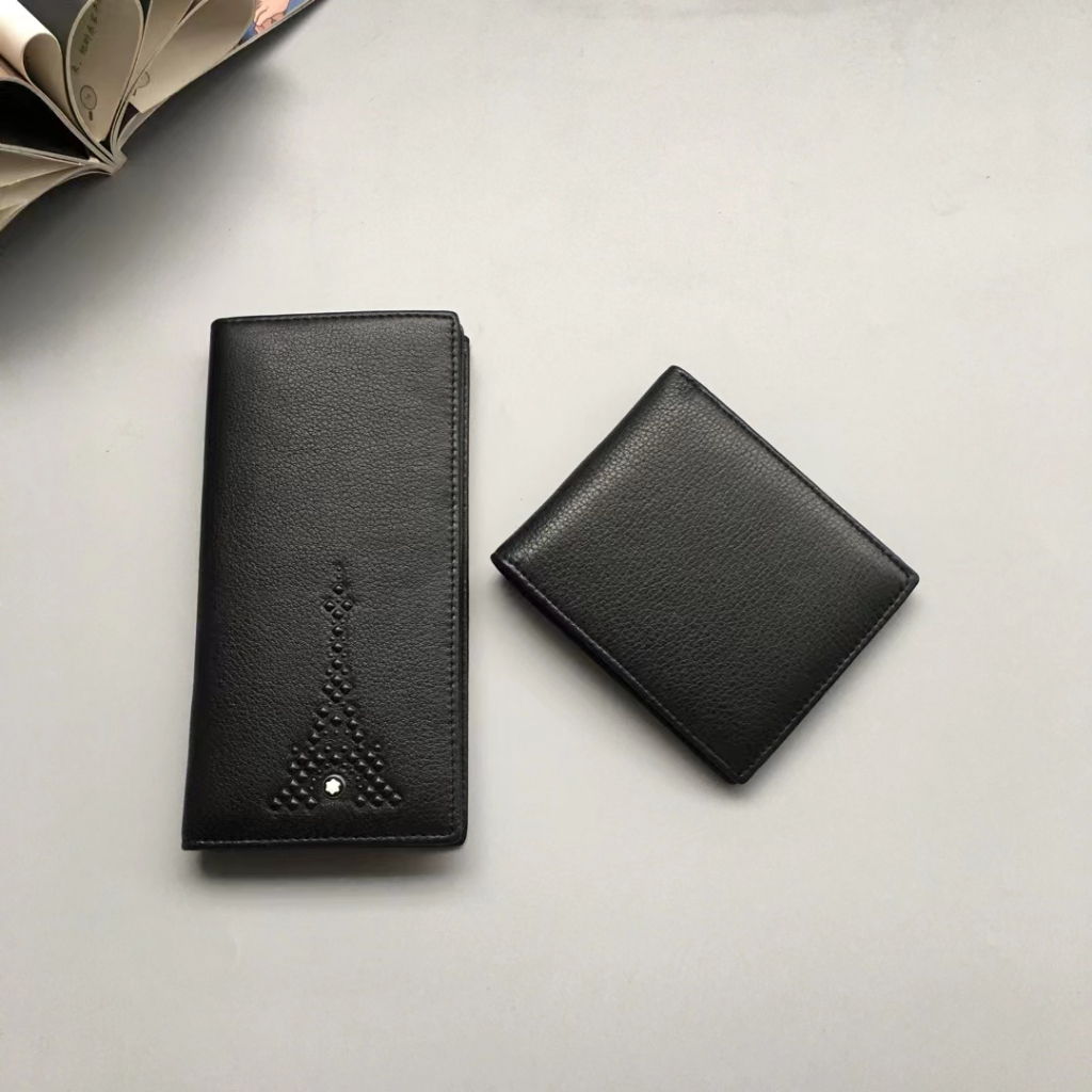 Montblanc Ví Da Dài 928ac Thời Trang Dành Cho Nam