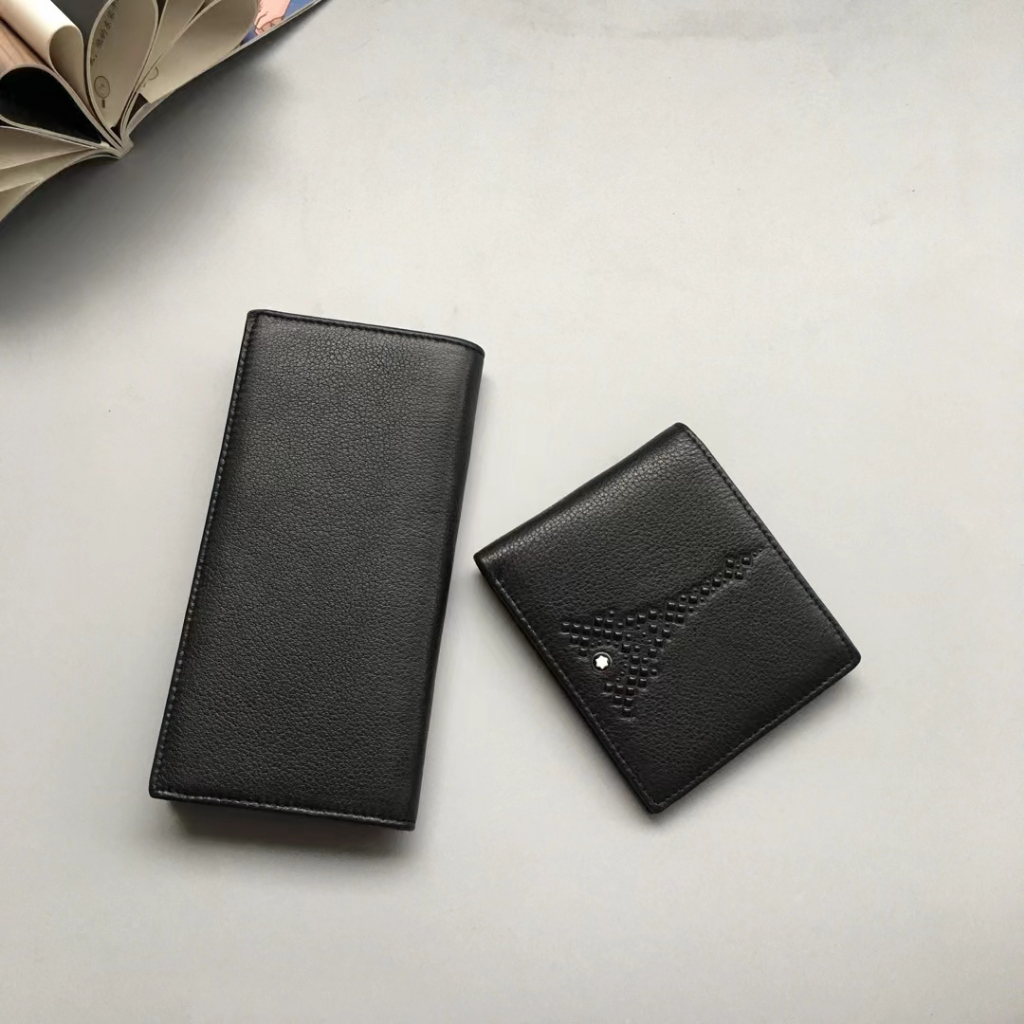 Montblanc Ví Da Dài 928ac Thời Trang Dành Cho Nam