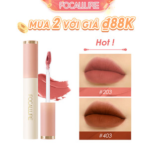 [Hàng mới về] Son môi Focallure chất kem mịn mượt như nhung thời trang xinh xắn