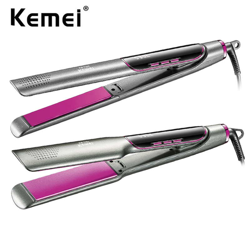 Kemei Máy Duỗi Tóc 100-240v Chuyên Nghiệp