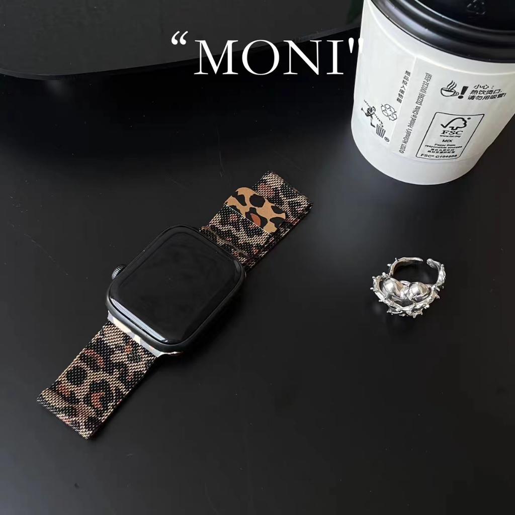 Milan Dây Đeo Đồng Hồ Bằng Kim Loại Từ Tính 41mm 45mm 44mm 40mm 42mm 38mm Cho iwatch 8 7 6 5 4 3 2