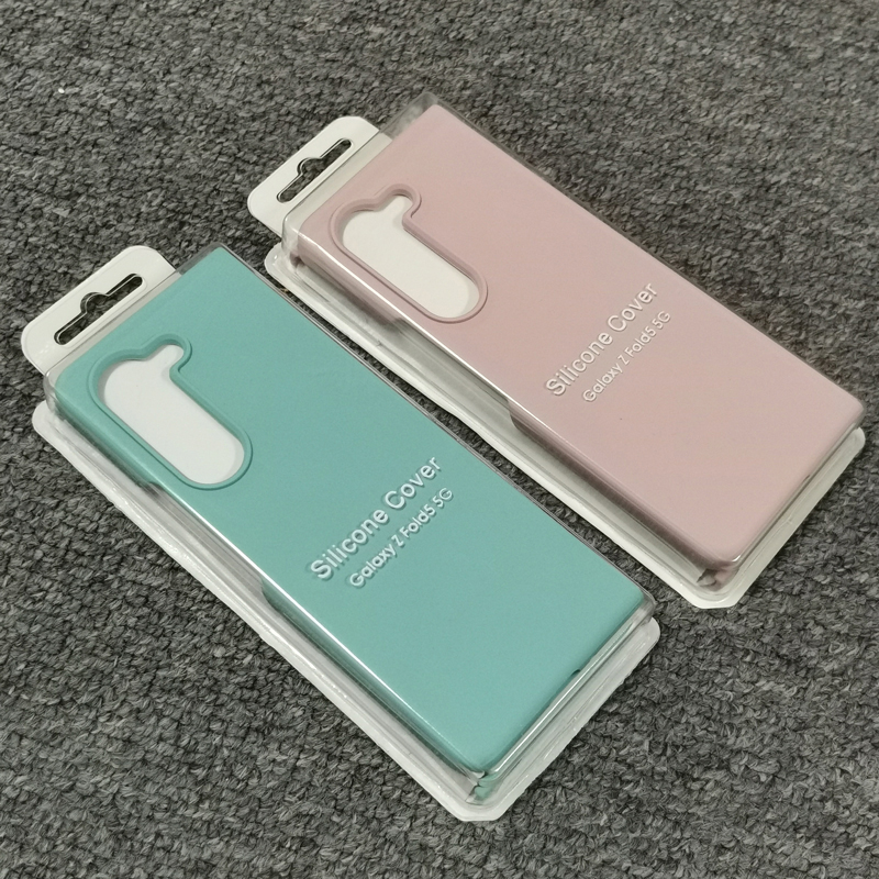 Ôp Điện Thoại Silicon Dẻo Màu Trơn Thời Trang Cho samsung galaxy z fold 5 fold 4 fold 3