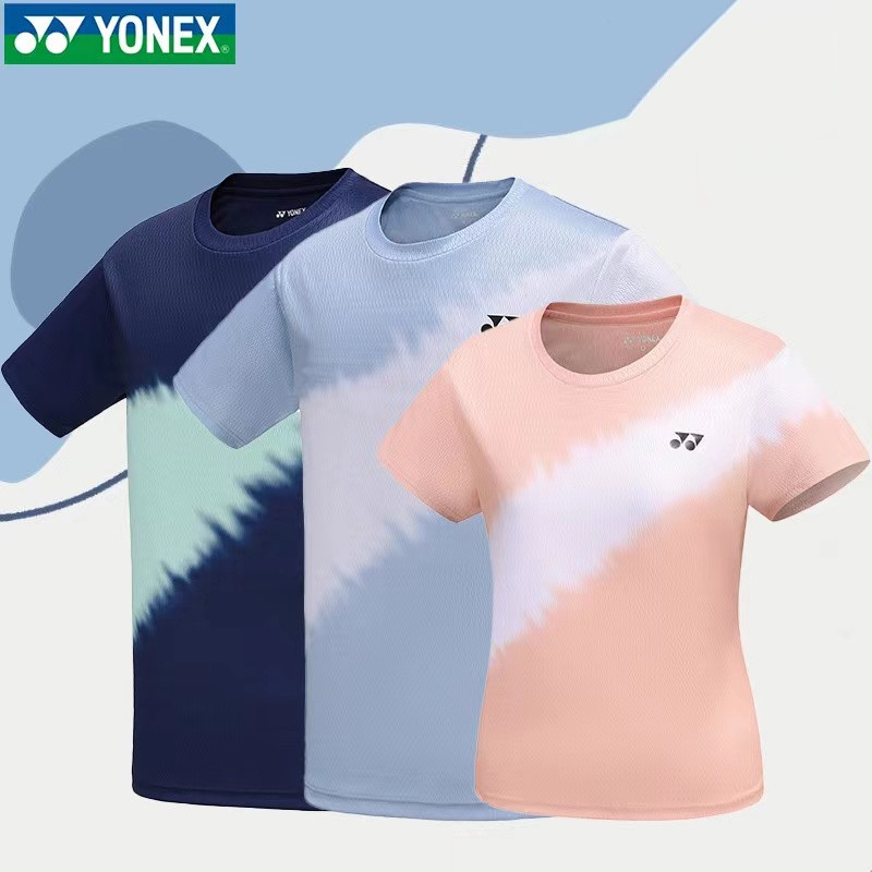 Yonex Áo Thun Thể Thao Tay Ngắn Thoáng Khí Nhanh Khô Cho Nam Và Nữ