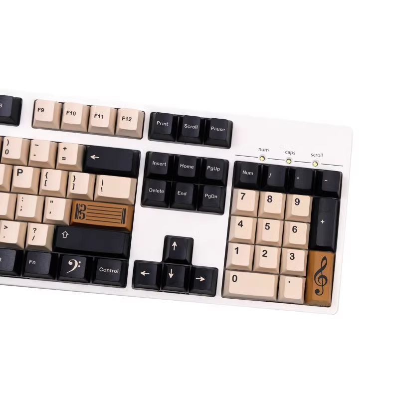 GMK Maestro Keycaps, 140 Phím Keycaps PBT Anh Đào Hồ Sơ DYE-SUB Cá Tính Keycaps GMK Cho Bàn Phím Cơ
