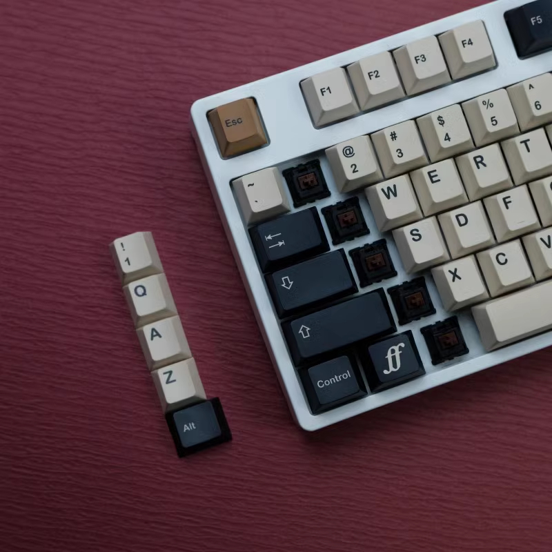 GMK Maestro Keycaps, 140 Phím Keycaps PBT Anh Đào Hồ Sơ DYE-SUB Cá Tính Keycaps GMK Cho Bàn Phím Cơ