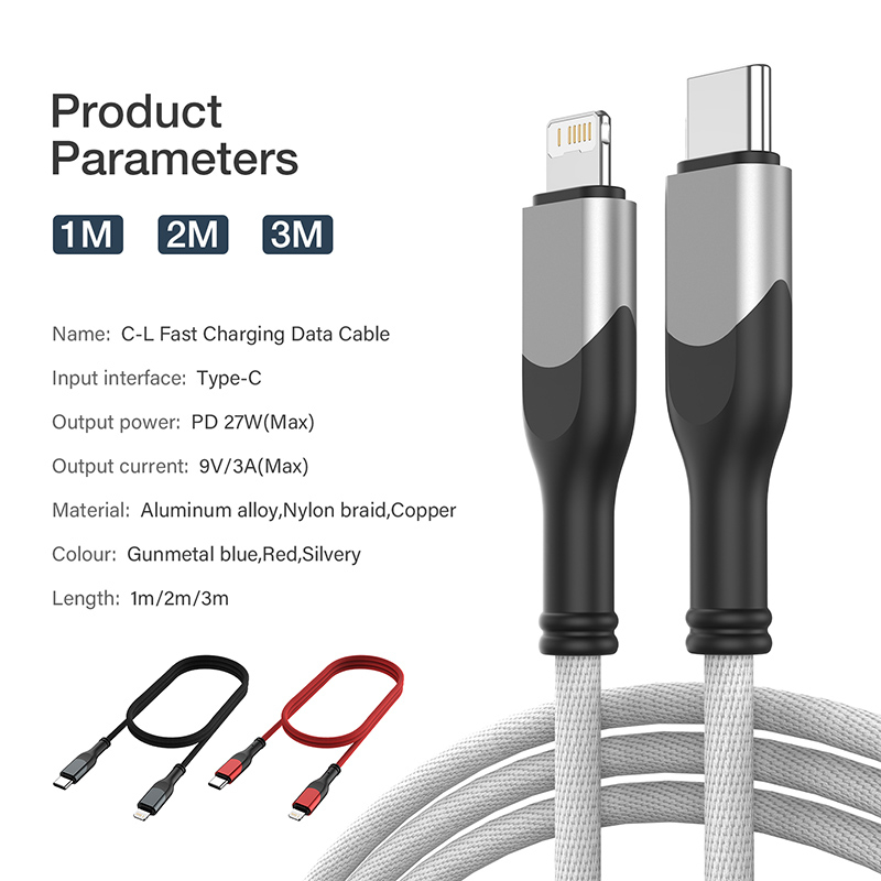 Dây Cáp Sạc Nhanh 1m 2m 3m Cho iphone 14 13 12 11 pro max xs x xr 5 6 s 5s 6s 7 8 plus se 2020 2022 ipad macbook pd 27w Bộ Dụng Cụ Chuyên Dùng Tập Thể Thao