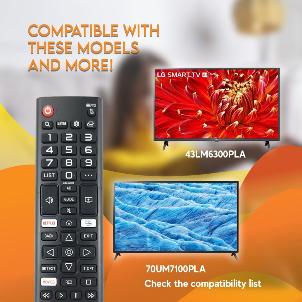 Đai Đeo Tay Kỹ Thuật Số Chuyên Dụng Chất Lượng Cao75675311 Điều Khiển Từ Xa Cho tv Thông Minh lg thinq 32lm630 32lm6300 32lm6300pla 32lm6300pla