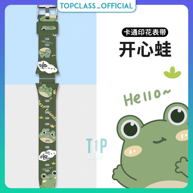 Dây Đeo Silicone Thay Thế Đồng Hồ Thông Minh HUAWEI WATCH KIDS 4 Pro 3 Pro Hoạ Tiết Dễ Thương Ngộ Nghĩnh