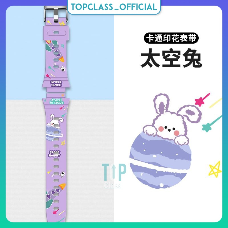 Dây Đeo Silicone Thay Thế Đồng Hồ Thông Minh HUAWEI WATCH KIDS 4 Pro 3 Pro Hoạ Tiết Dễ Thương Ngộ Nghĩnh