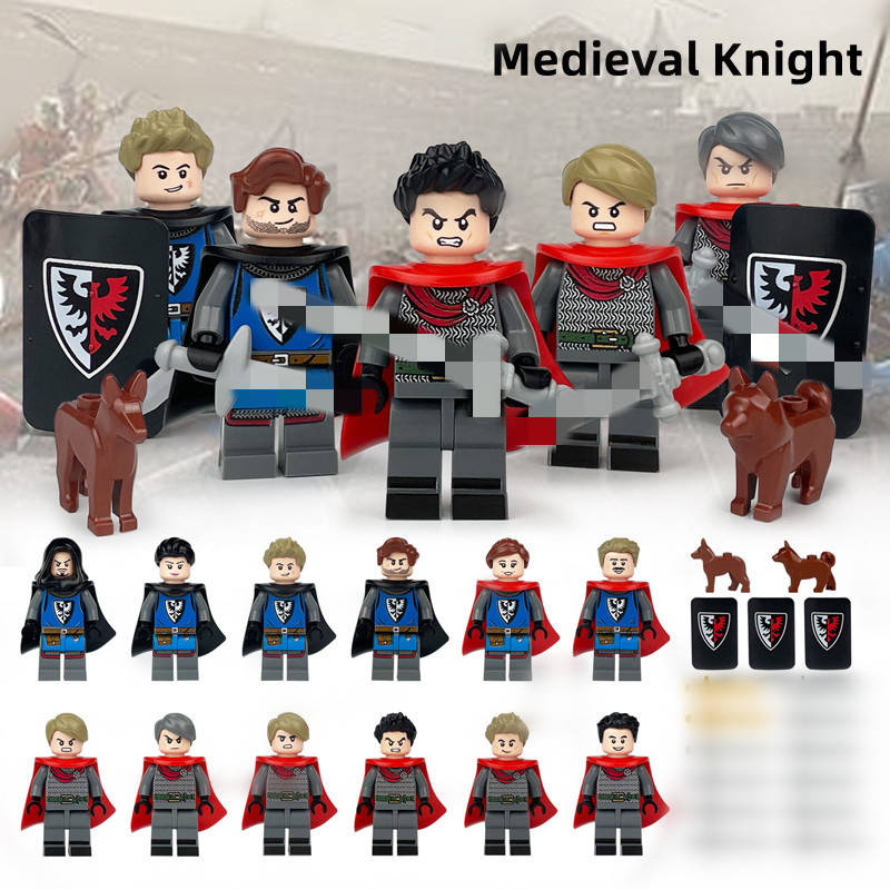 Bộ 12 Mô Hình Lắp Ráp Lâu Đài Trung Cổ Độc Đáo