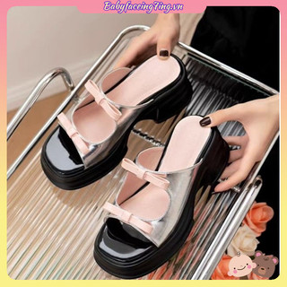 Giày Sandal Đế Xuồng Thời Trang Sành Điệu