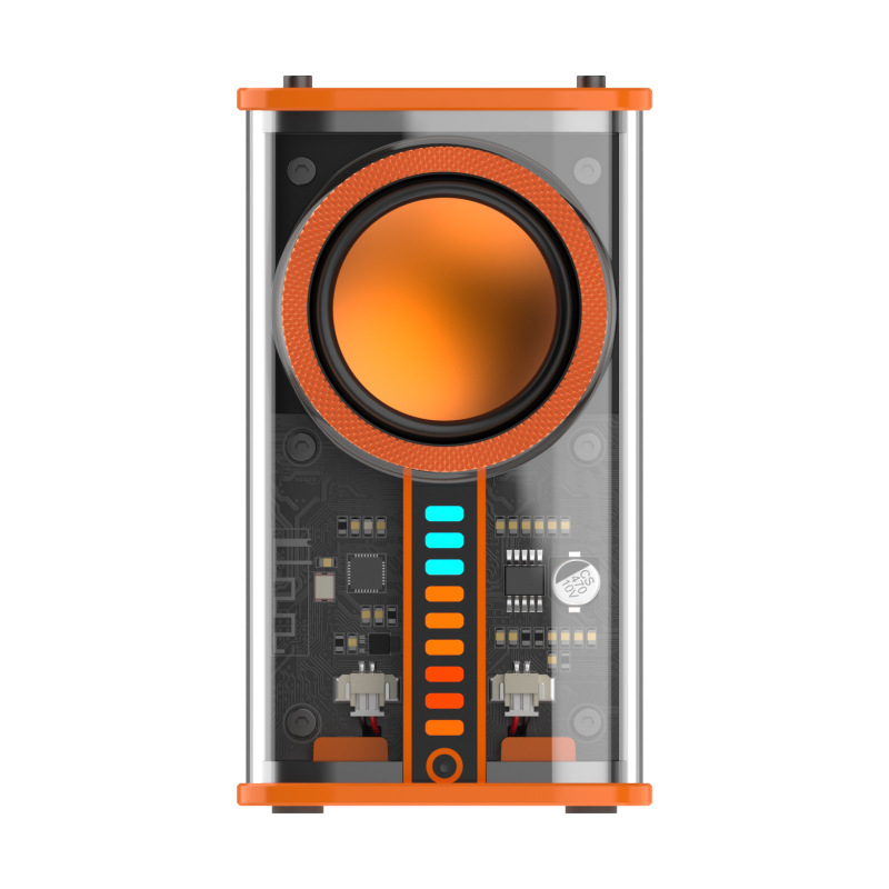 SPRISE K07 Loa Bluetooth Mini Loa Siêu Trầm Thiết Kế Trong Suốt