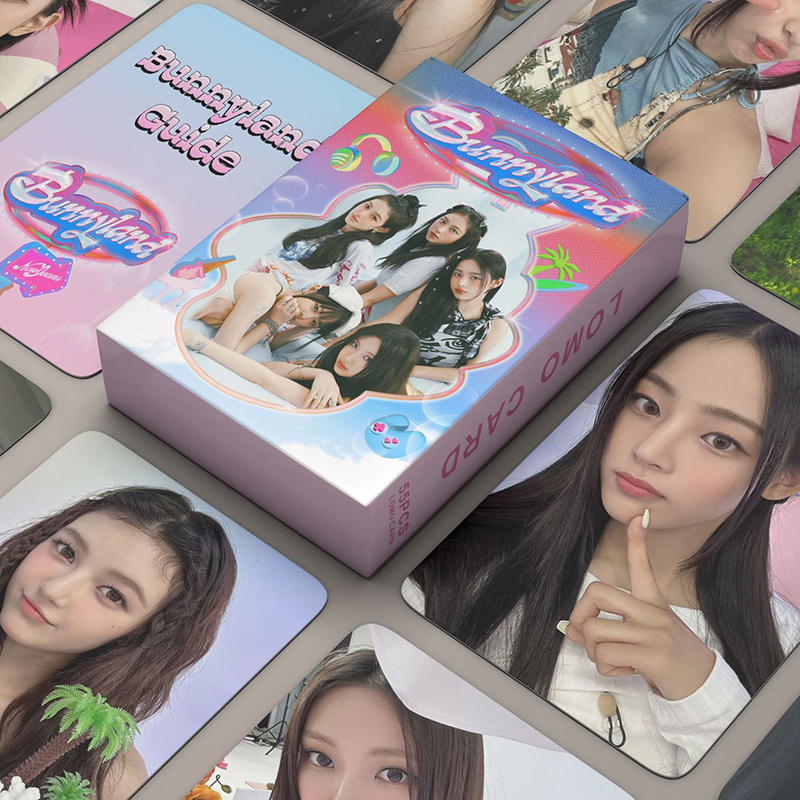 NJ LOMO Card Hộp 55 Tấm Thẻ Hình LOMO MINJI HANNI