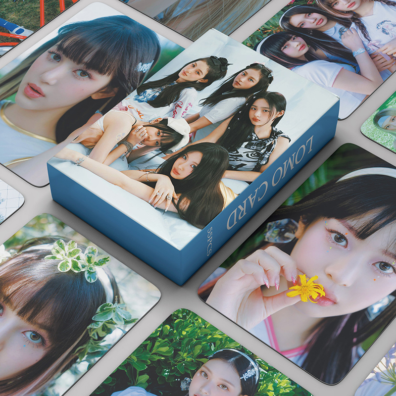 NJ LOMO Card Hộp 55 Tấm Thẻ Hình LOMO MINJI HANNI