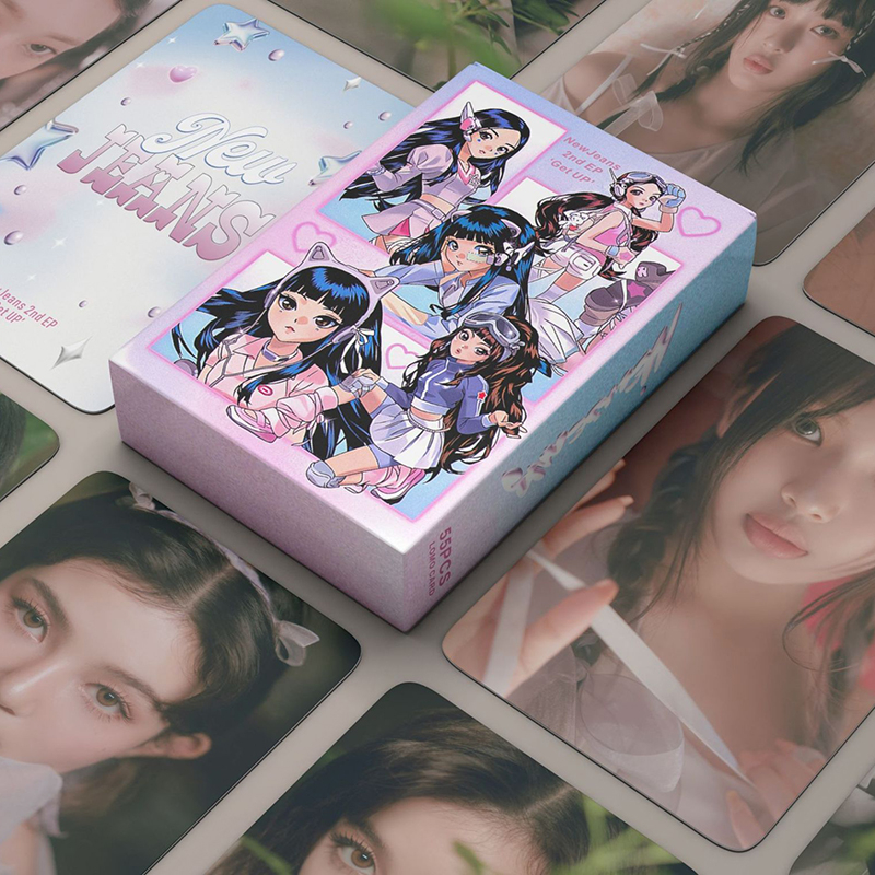 NJ LOMO Card Hộp 55 Tấm Thẻ Hình LOMO MINJI HANNI