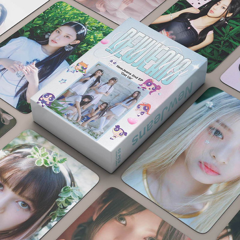 NJ LOMO Card Hộp 55 Tấm Thẻ Hình LOMO MINJI HANNI