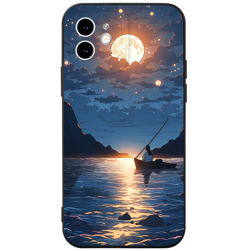 Ốp điện thoại JURSUE dễ thương đẹp vintage dẻo Cho iphone 15 14 13 12 11 Pro Max SE 2020 X XR XS 8 7 ip 6S 6 Plus XYH2061