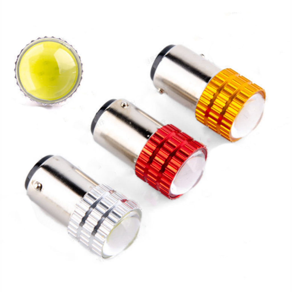 Đèn phanh xe máy led  156 1157 cobd led 12smd Hai Chế Độ Nhấp Nháy
