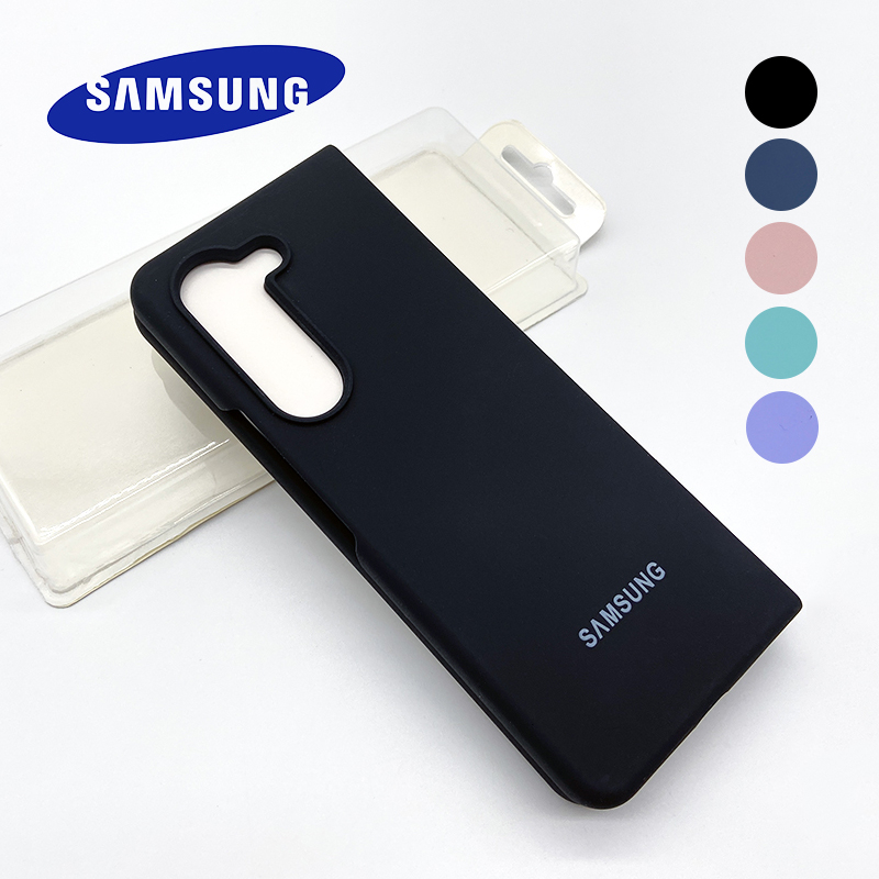 Ôp Điện Thoại Silicon Dẻo Màu Trơn Thời Trang Cho samsung galaxy z fold 5 fold 4 fold 3