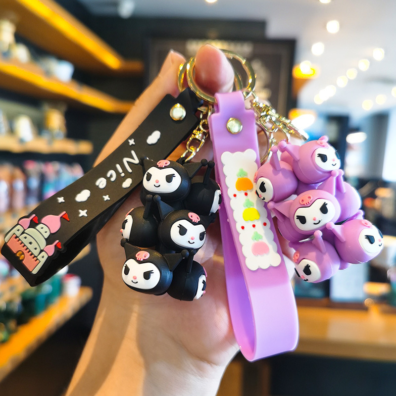 Móc Khóa Hình Búp Bê kuromi Hoạt Hình Dễ Thương