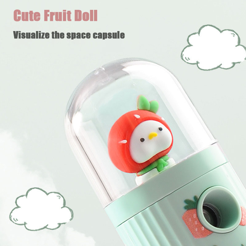 Aringlee Máy Phun Sương Tạo Ẩm mini Cầm Tay Kiểu Hoạt Hình Dễ Thương