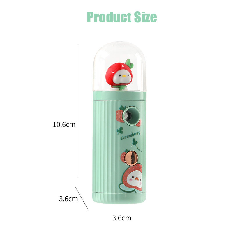 Aringlee Máy Phun Sương Tạo Ẩm mini Cầm Tay Kiểu Hoạt Hình Dễ Thương