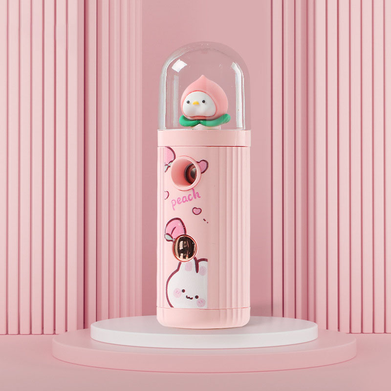 Aringlee Máy Phun Sương Tạo Ẩm mini Cầm Tay Kiểu Hoạt Hình Dễ Thương