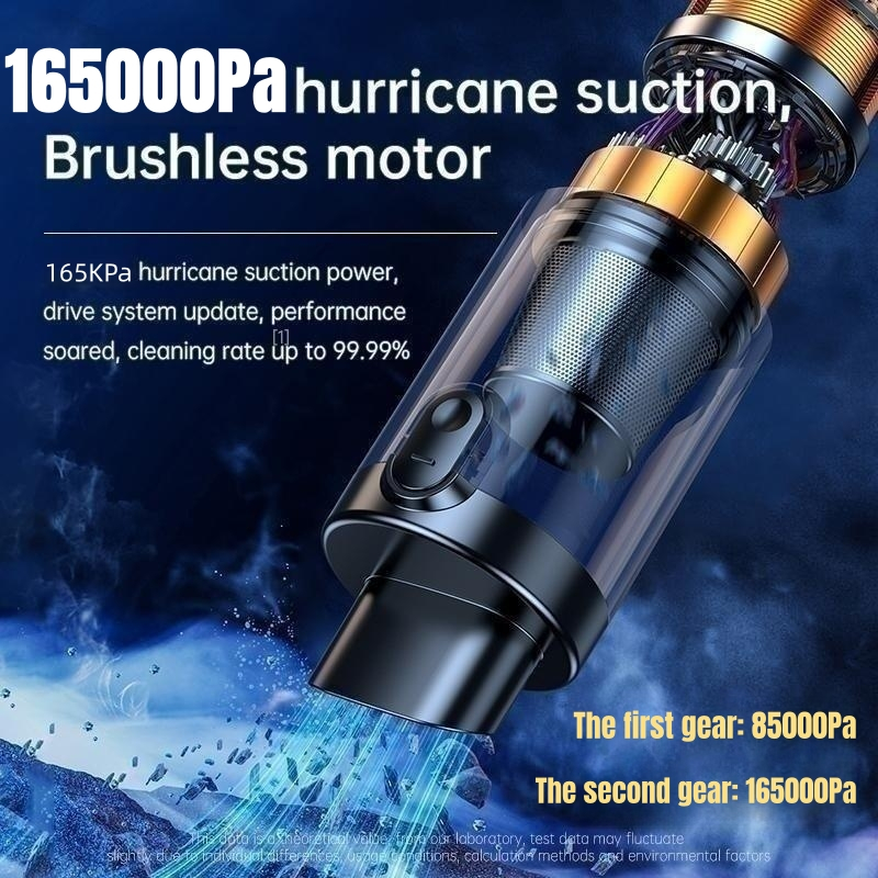 Vediot 165000Pa Máy Hút Bụi Cầm Tay Không Chổi Than Cho Xe Hơi xiaomi