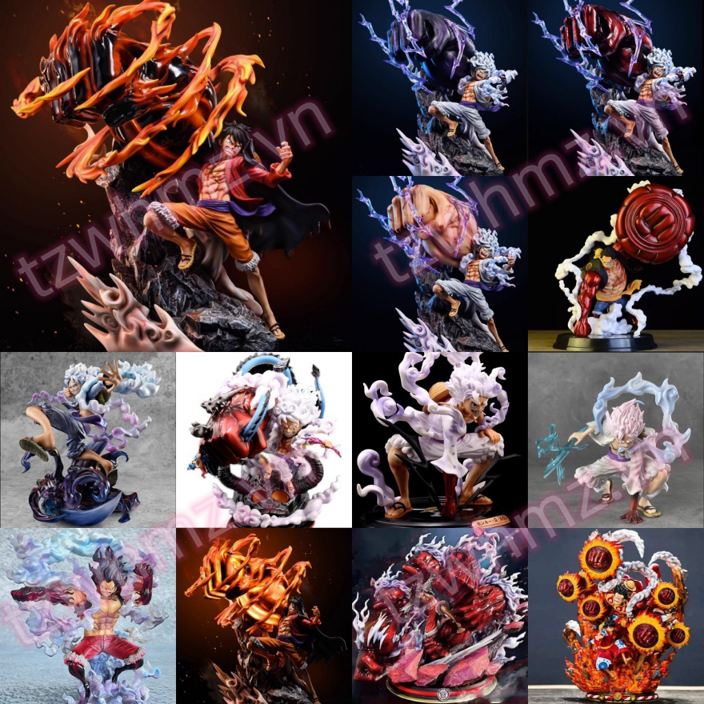 One Piece Naruto Lucky Pack Hộp bí ẩn Búp bê văn phòng trang trí bàn làm việc Mô hình búp bê hành động