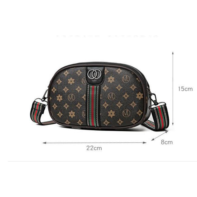 Túi xách nữ, túi đeo chéo Túi đeo vai nhiều ngăn thời trang phong cách Retro