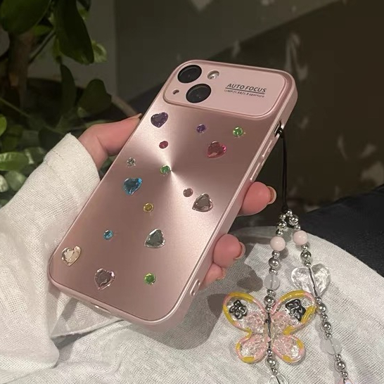 Ốp Điện Thoại tpu Mềm Đính Nơ Phối Dây Xích Thời Trang Cho iphone 14proamx 14pro 15proamx13 pro max ins 12 pro max 11 pro max