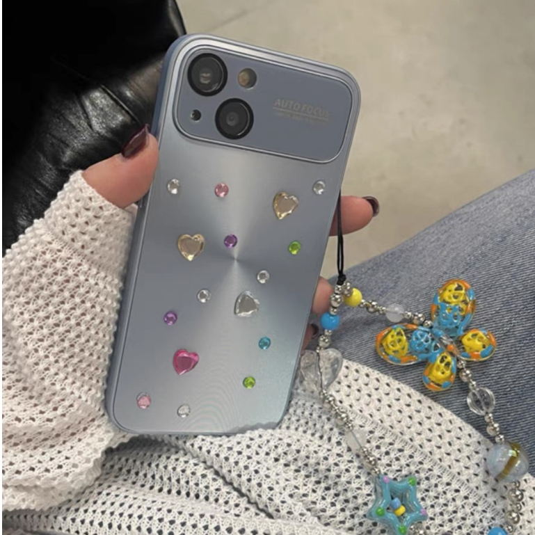 Ốp Điện Thoại tpu Mềm Đính Nơ Phối Dây Xích Thời Trang Cho iphone 14proamx 14pro 15proamx13 pro max ins 12 pro max 11 pro max