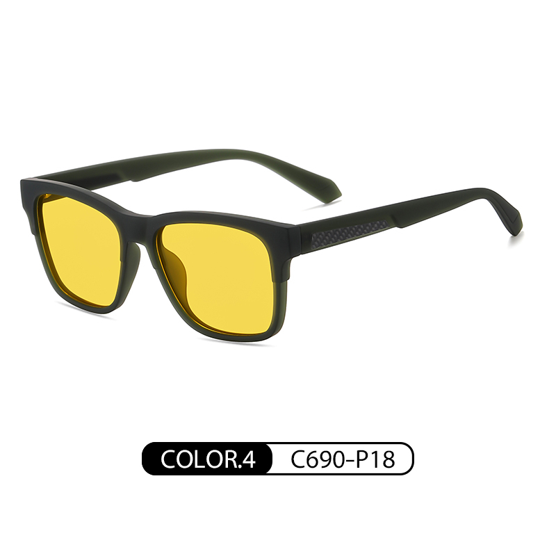 Roza Kính Mát Phân Cực Chống Tia uv400 ae1542 Phong Cách retro 2023