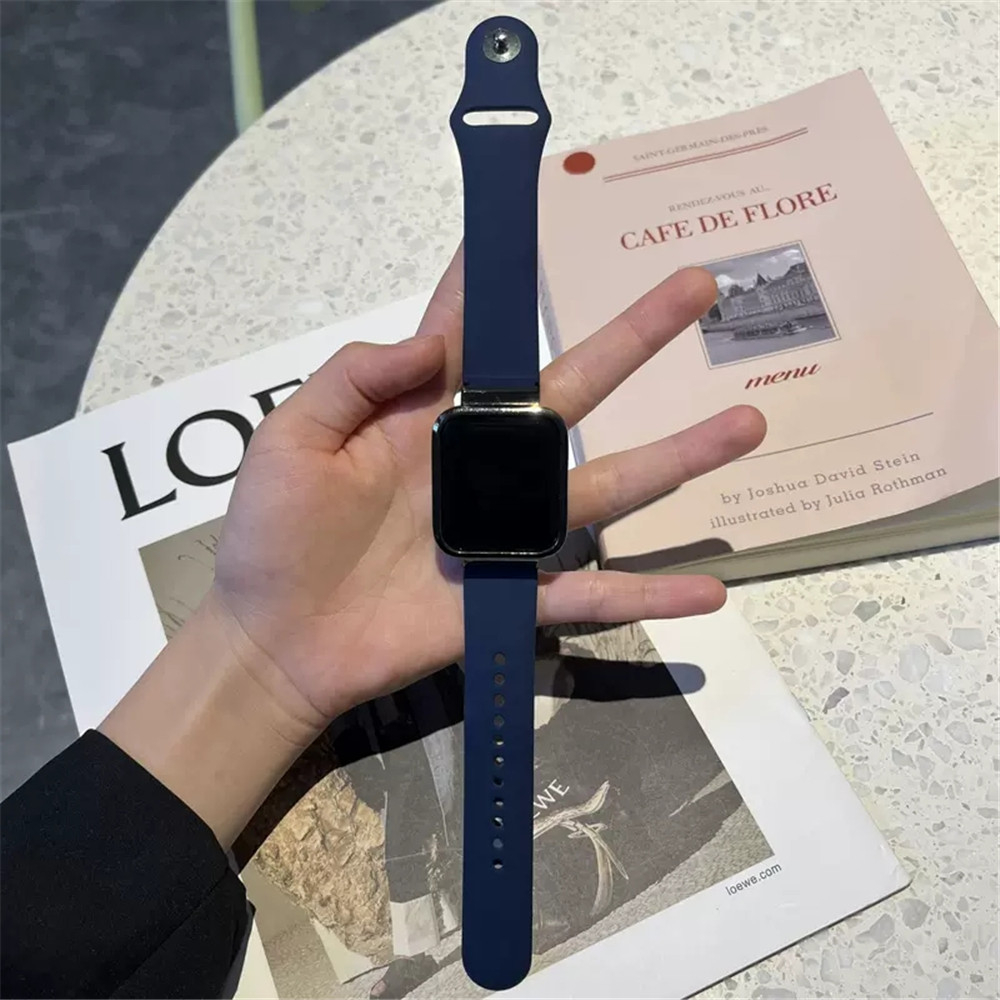 Silicone Dây Đeo Thay Thế Chất Liệu Silicon Màu Trơn Cho Redmi Watch 3 Active 2 Lite