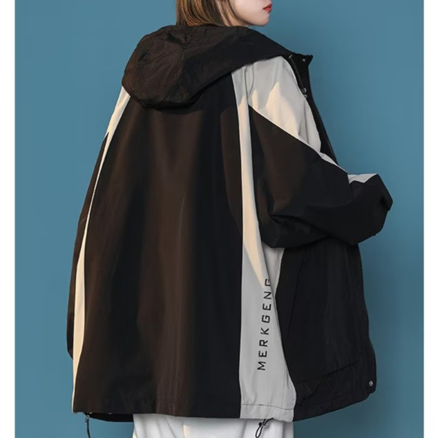 Áo Khoác Bóng Chày Có Mũ Trùm Phong Cách Nhật Bản Thời Trang Xuân Thu Cho Nam Cỡ áo khoác ngầu áo khoác bomber áo gió chống nắng áo khoác đôi nam nữ